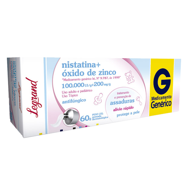 NISTATINA + ÓXIDO DE ZINCO