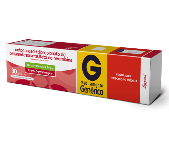 CETOCONAZOL + DIPROPIONATO DE BETAMETASONA + SULFATO DE NEOMICINA