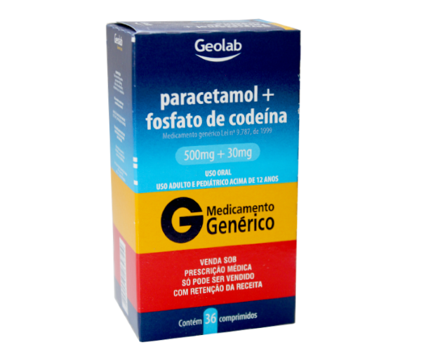 PARACETAMOL + FOSFATO DE CODEÍNA