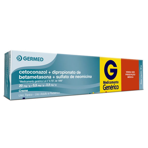 CETOCONAZOL+DIPROPIONATO DE BETAMETASONA+SULFATO DE NEOMICINA