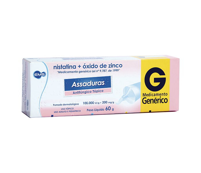 NISTATINA + ÓXIDO DE ZINCO