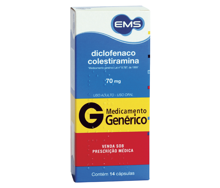 DICLOFENACO COLESTIRAMINA