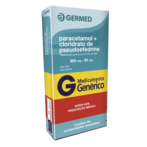 PARACETAMOL + CLORIDRATO DE PSEUDOEFEDRINA