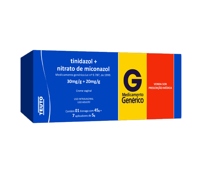 TINIDAZOL + NITRATO DE MICONAZOL