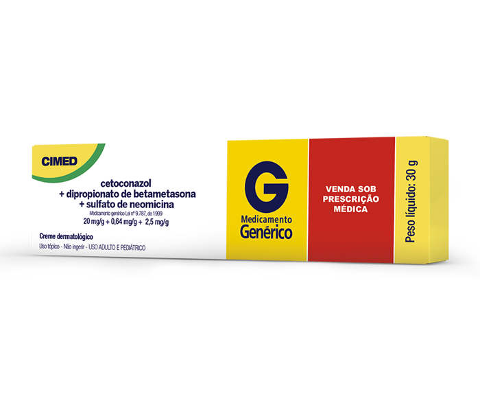 CETOCONAZOL+DIPROPIONATO DE BETAMETASONA+SULFATO DE NEOMICINA