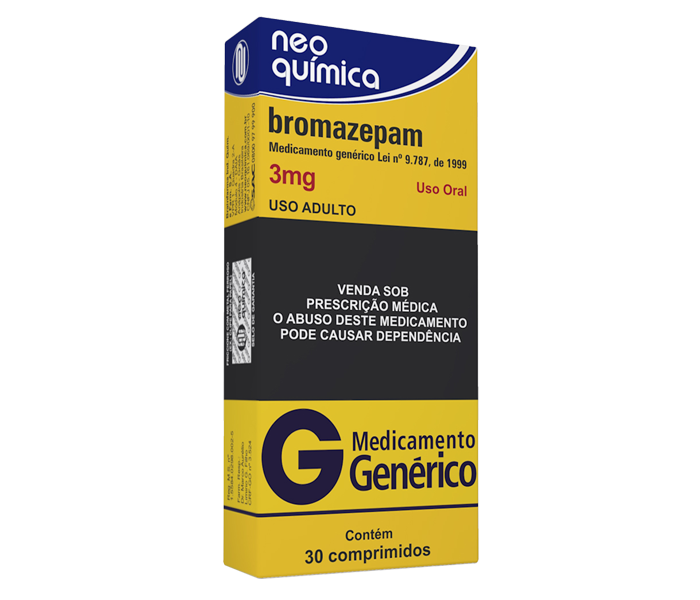 BROMAZEPAM (PORTARIA 344/98 - LISTA B1)