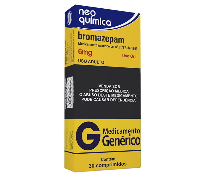 BROMAZEPAM (PORTARIA 344/98 - LISTA B1)