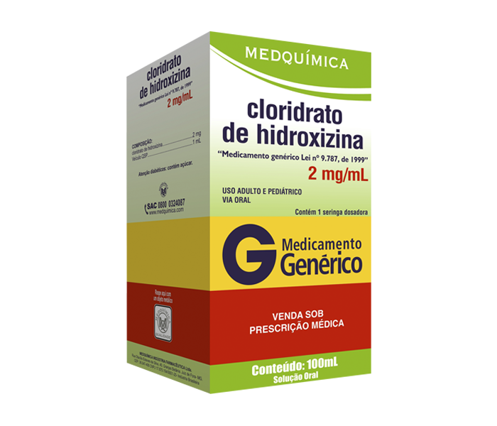 CLORIDRATO DE HIDROXIZINA