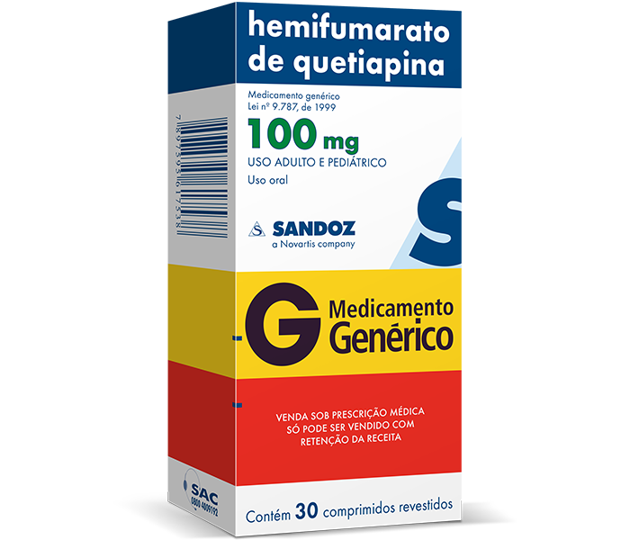 HEMIFUMARATO DE QUETIAPINA