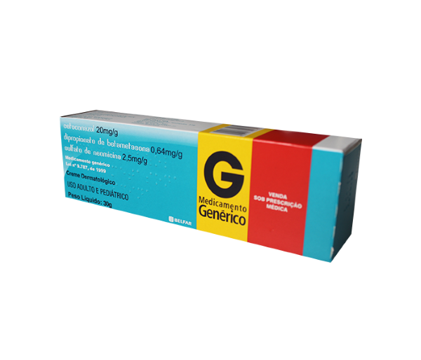 CETOCONAZOL + DIPROPIONATO DE BETAMETASONA + SULFATO DE NEOMICINA