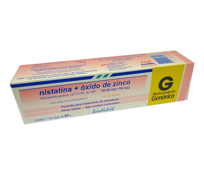 NISTATINA + OXIDO DE ZINCO