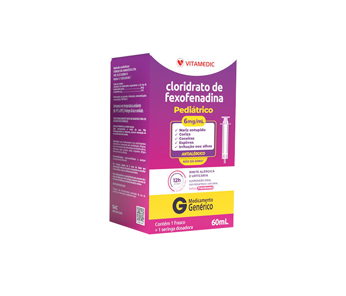 CLORIDRATO DE FEXOFENADINA