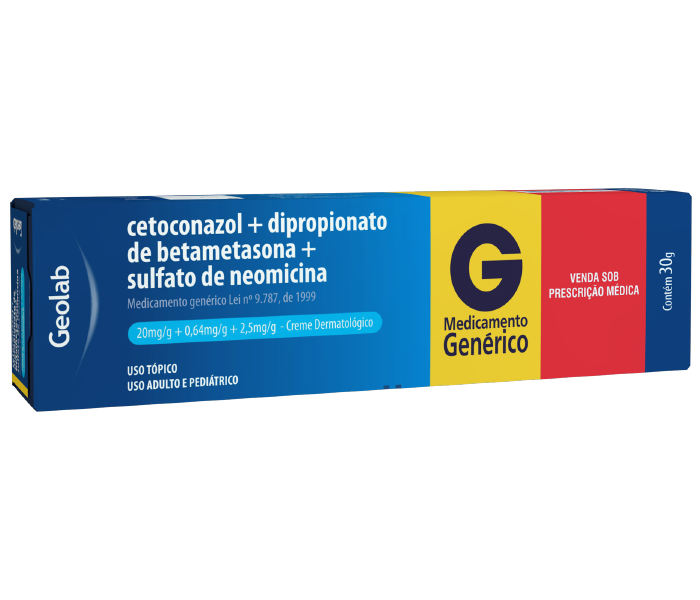 CETOCONAZOL+DIPROPIONATO DE BETAMETASONA+SULFATO DE NEOMICINA