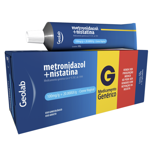 METRONIDAZOL + NISTATINA