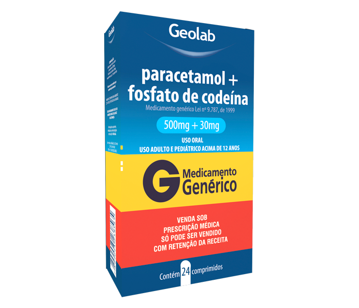 PARACETAMOL + FOSFATO DE CODEÍNA