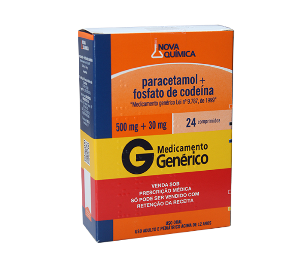 PARACETAMOL + FOSFATO DE CODEÍNA